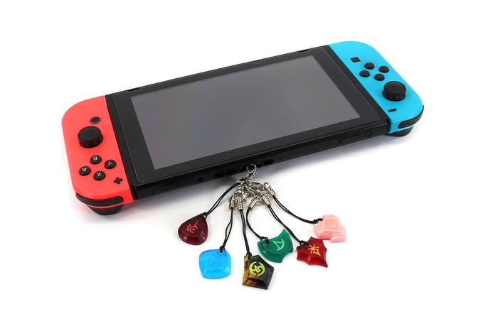 FFXIV Soul Crystal Phone Charm Clear Glow in the Dark Job stone - FF14 Final Fantasy 14