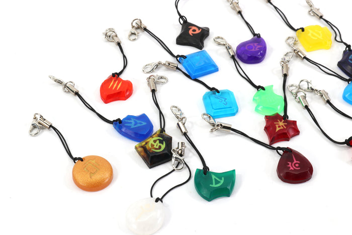 FFXIV Soul Crystal Phone Charm Clear Glow in the Dark Job stone - FF14 Final Fantasy 14