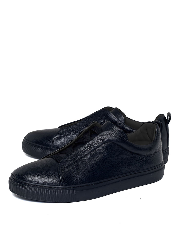 Connor Leather Black
