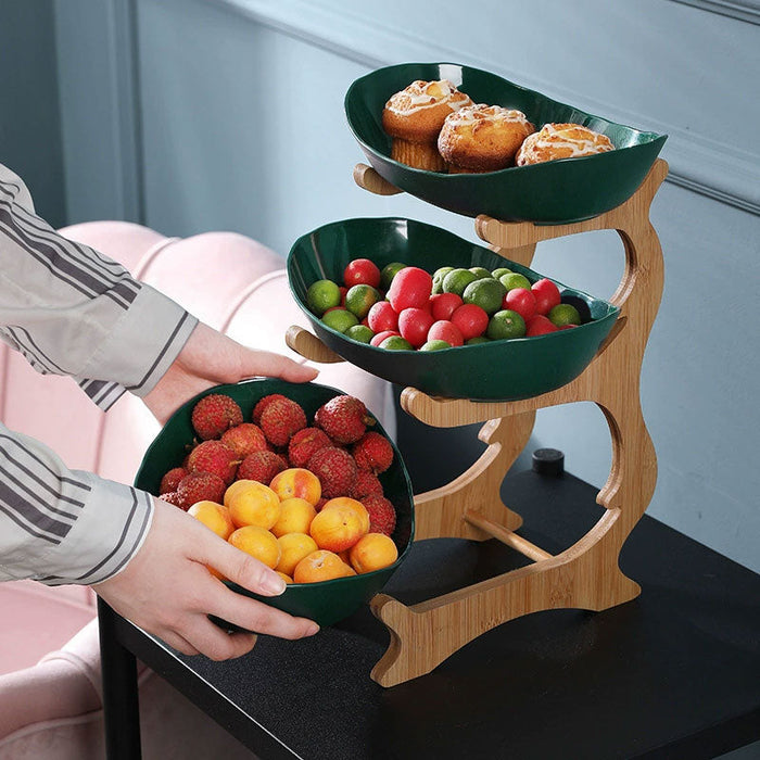 Creative Modern Three-Layer Fruit Plate