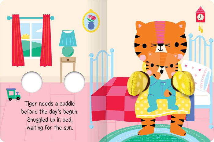 Cuddle Time: Finger Puppet Book by - Wee Bee Baby Boutique