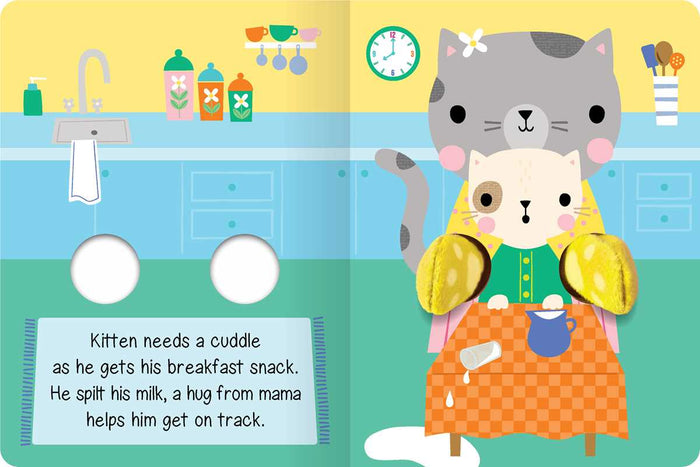 Cuddle Time: Finger Puppet Book by - Wee Bee Baby Boutique
