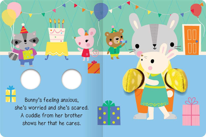 Cuddle Time: Finger Puppet Book by - Wee Bee Baby Boutique