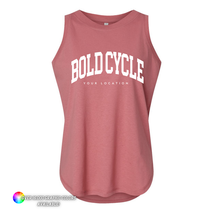Custom Branded Logo Women's Relaxed Fine Jersey Tank - 3592 Sustainable Style