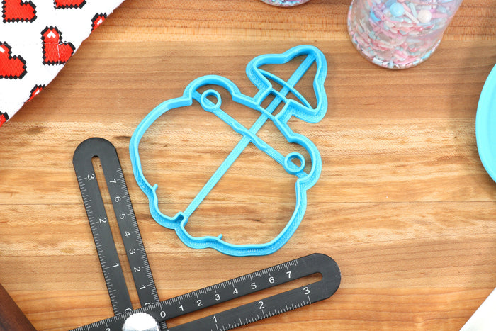 Cute Frogs Cookie Cutters - Flower Frog, Heart Frog, Umbrella Frog - Gift for Frog Lovers