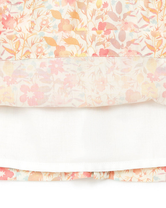 Bonton Dahli Baby Dress Liberty Ecru
