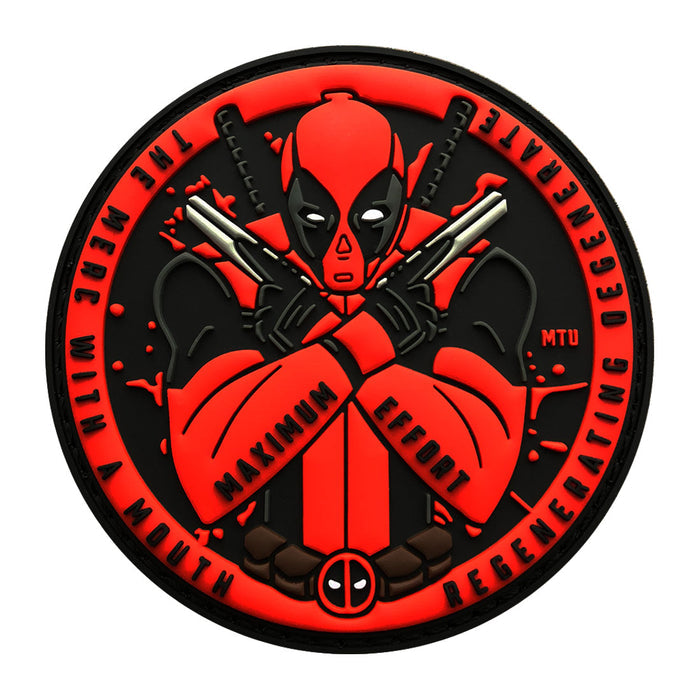Deadpool Merc with a Mouth Regenerating Degenerate Maximum Effort Patch