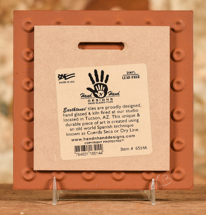 Decorative Tile - Miner Gold Panning