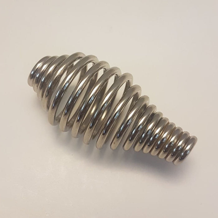 small deluxe nickel spring wood stove / pizza oven handle