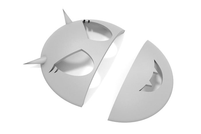 Devilish Shy Gal Mask DIY Cosplay Prop Kit - Shygal Mask - Shy Gal Mario Cosplay Prop - Shy Gal Devil