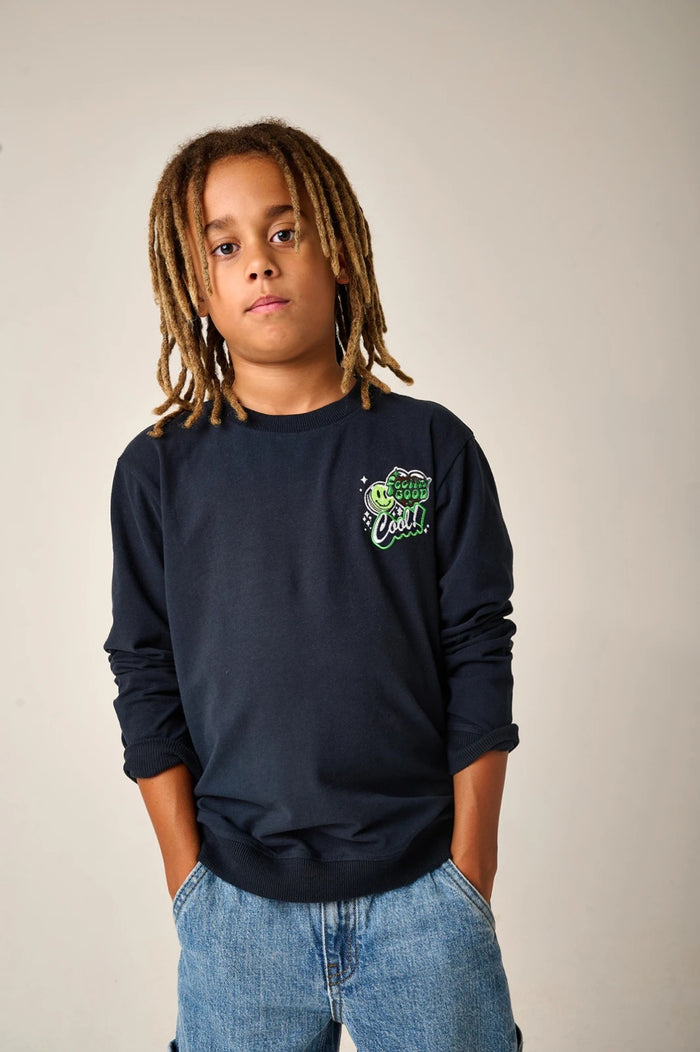 TUMBLE'N DRY Distance Longsleeve Dark Blue