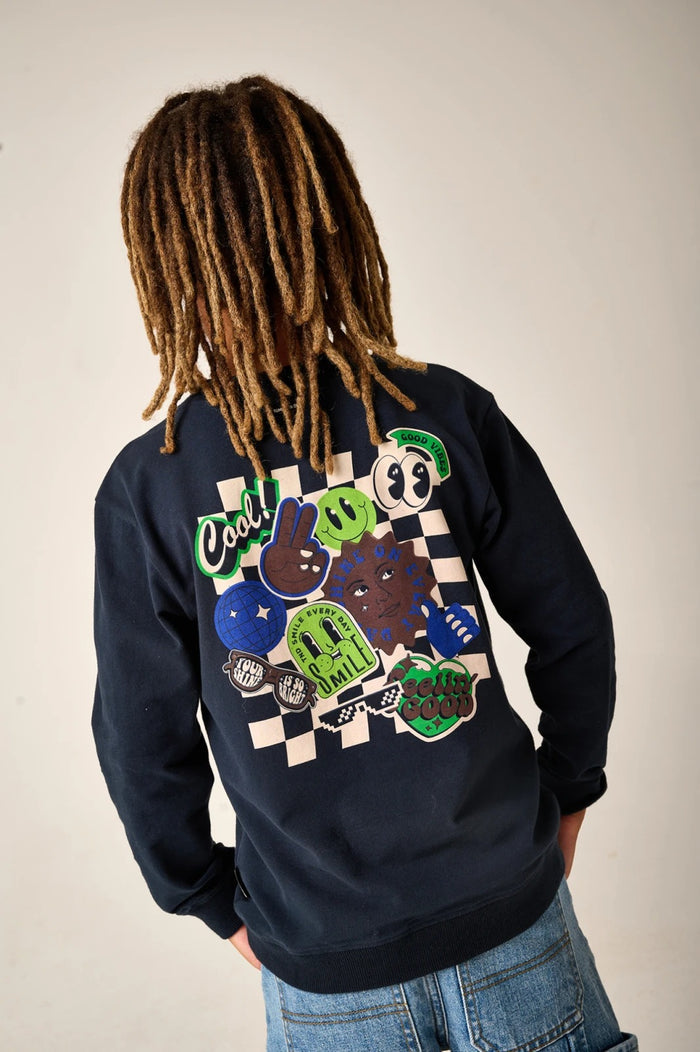 TUMBLE'N DRY Distance Longsleeve Dark Blue