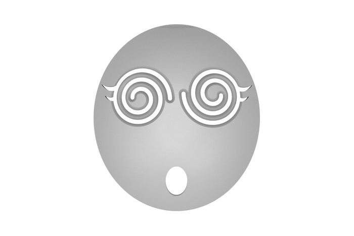 Dizzy Shy Gal Mask DIY Cosplay Prop Kit - Shy Gal Dazed Mario Cosplay Prop - Female Shy Guy With Wobbly Expression Eyes
