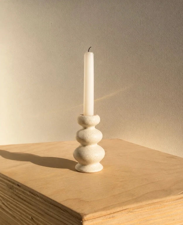 Dusk - Ceramic Candle Stick Holder - La Lovely Vintage