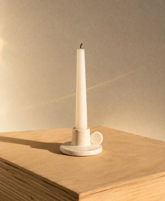 Dusk - Ceramic Candle Stick Holder - La Lovely Vintage