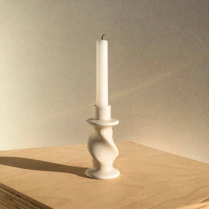 Dusk - Ceramic Candle Stick Holder - La Lovely Vintage