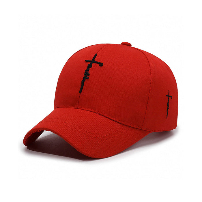 red with black embroidery