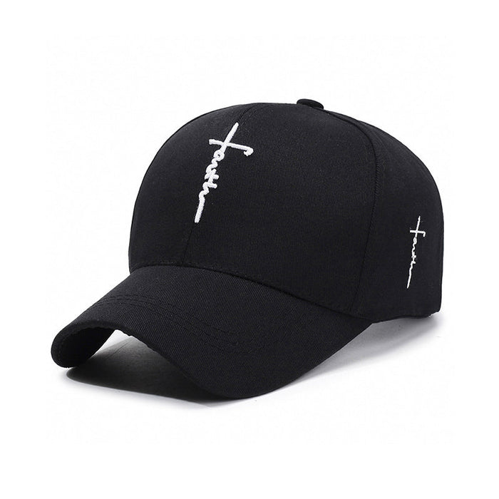 black with white embroidery