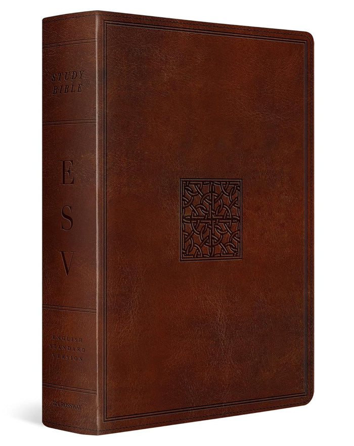 ESV Study Bible (TruTone, Walnut, Celtic Imprint Design)