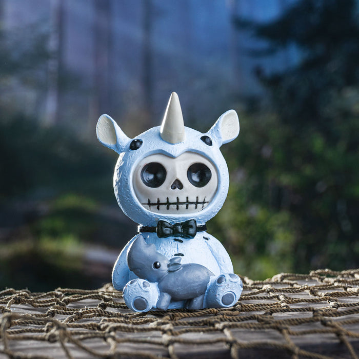 Furrybones - Buster Blue Rhino Figurine 13874