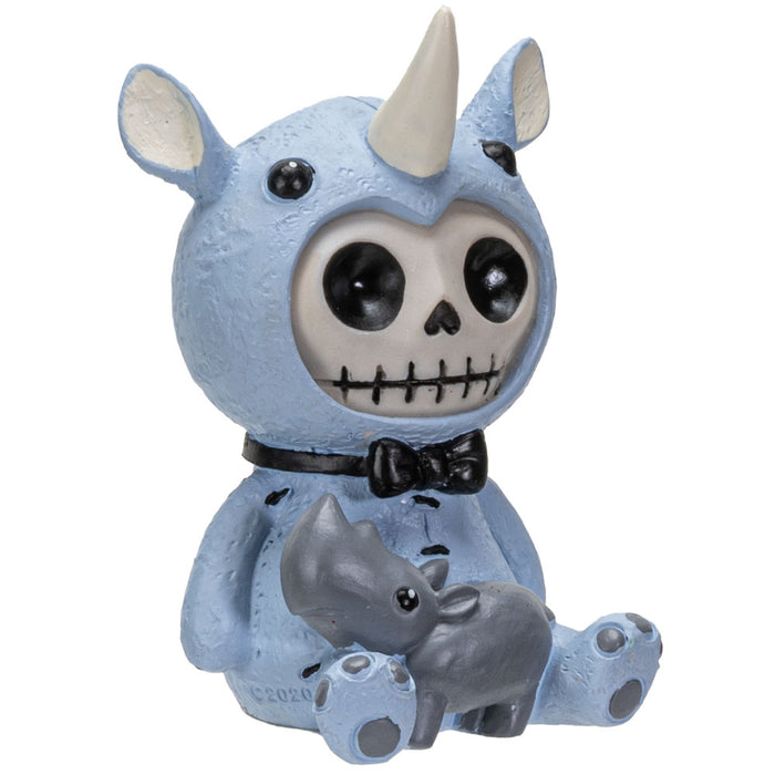 Furrybones - Buster Blue Rhino Figurine 13874