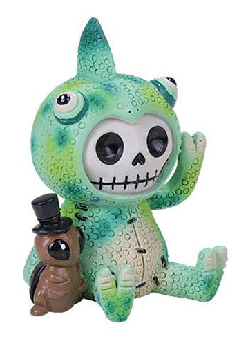 Furrybones - Camo Chameleon Figurine 13177