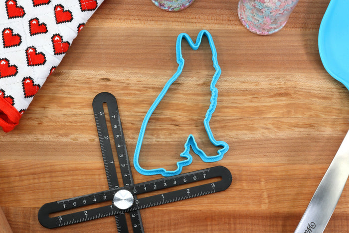 German Shepherd Cookie Cutters - Shepherd Face, Shepherd Outline, Sitting Shepherd, Flower Shepherd - German Shepherd Gift
