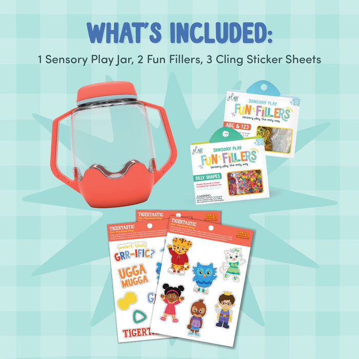 Glo Pals DIY Sensory Jar Gift Set - Daniel Tiger's Neighborhood - Wee Bee Baby Boutique