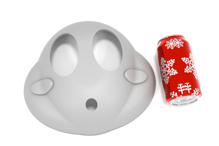 Gourmet Guy Mask DIY Cosplay Prop Kit - Paper Mario Cosplay Prop - Alternate Shy Guy Props - Frying Pan - Cake Mixes - Goombario