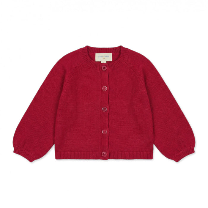 Gulash Knitted Cardigan Red
