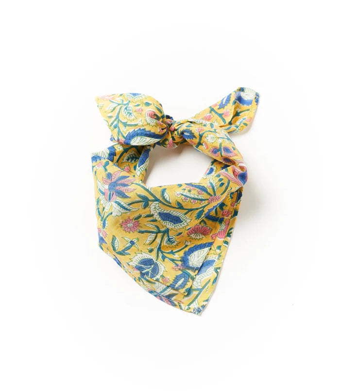 Hand Block Print Bandana