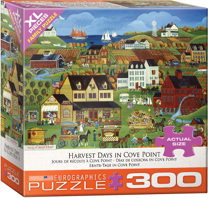 Harvest Days in Cove Point 300 Piece Puzzle