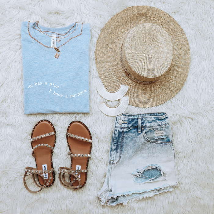 XS / Heather Blue