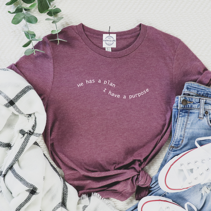 XS / Heather Maroon