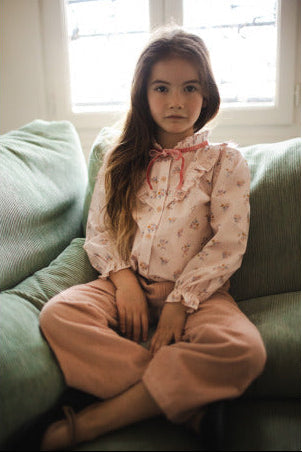 Holly Trouser Big Corduroy Pink