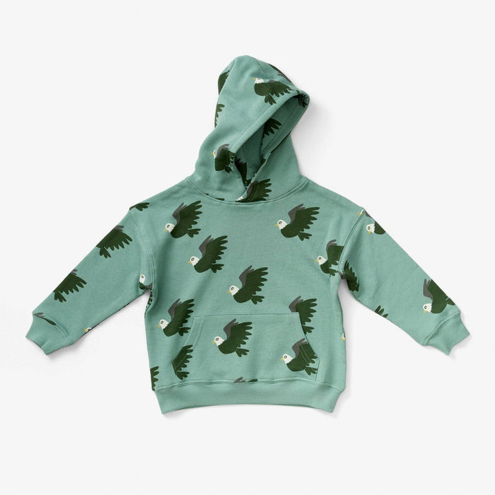 Hoodie - Eagle | Forest - Wee Bee Baby Boutique