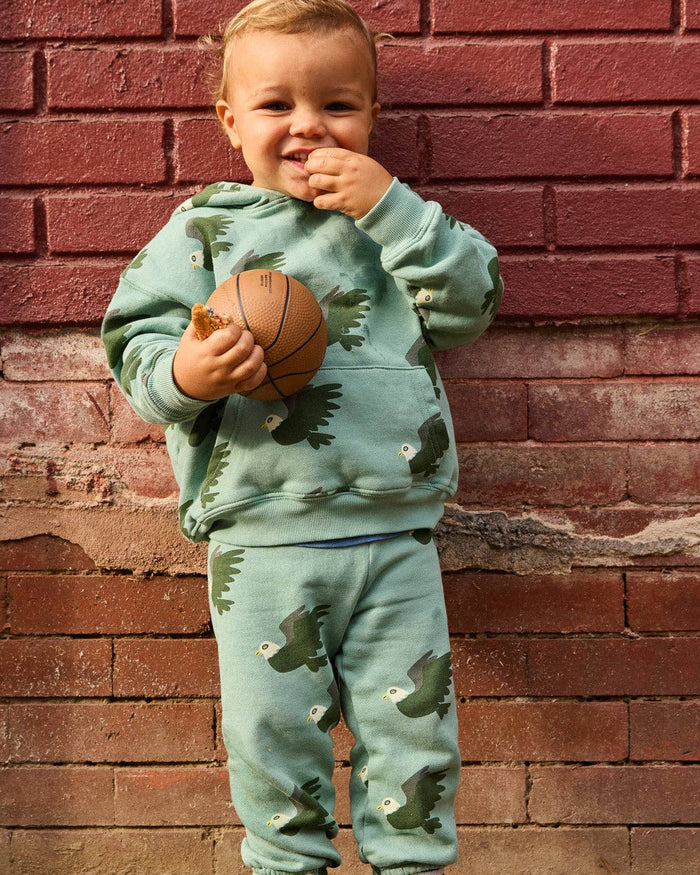 Hoodie - Eagle | Forest - Wee Bee Baby Boutique