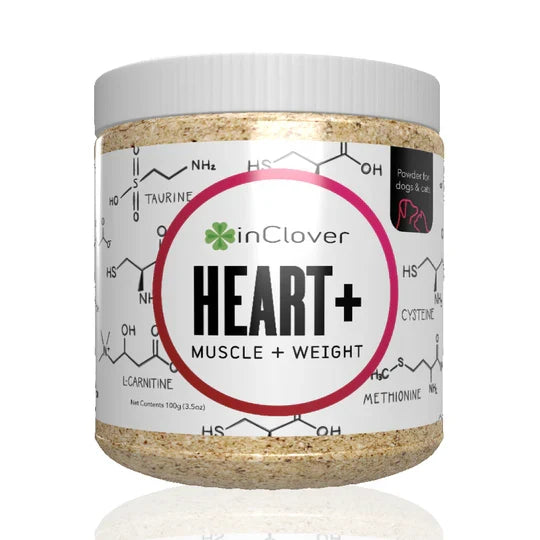 InClover Heart+ Supplement for Dogs + Cats (BioVibrant) - Dog.Dog.Cat.