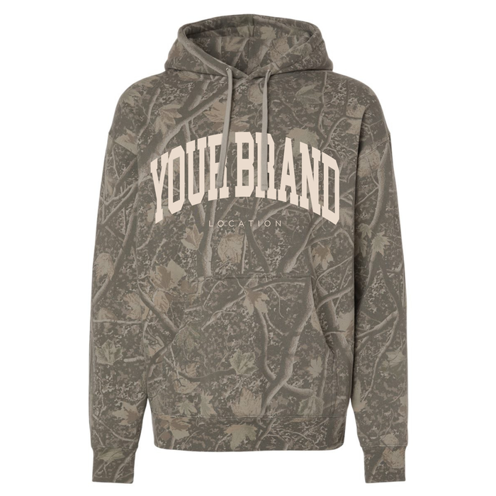 Independent Trading Co Unisex Premium Camo Sweatshirt - IND4000