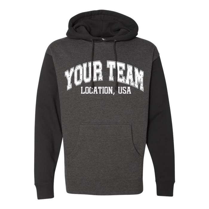 S / Charcoal Heather/Black