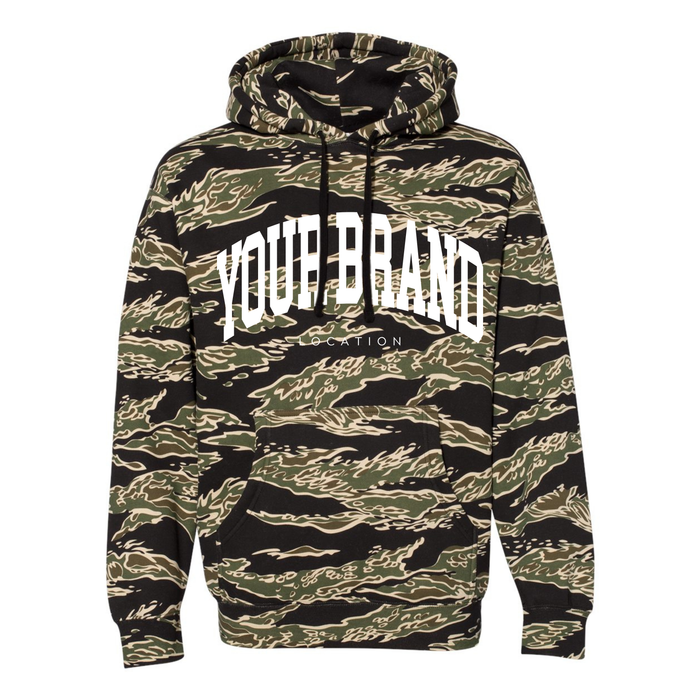 Independent Trading Co Unisex Premium Camo Sweatshirt - IND4000