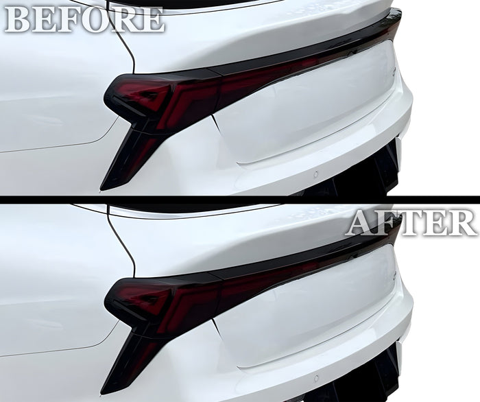 Fits KIA K5 2025 - 2026 Full Headlight Taillight Precut Smoked PPF Tint Kit Film Overlay - Bogar Tech Designs