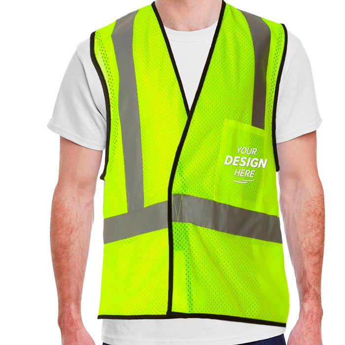 Kishigo Class 2 Economy Single Pocket Safety Vest