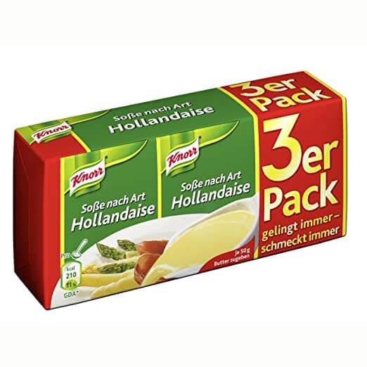 Knorr Hollandaise Sauce 3pk 90g