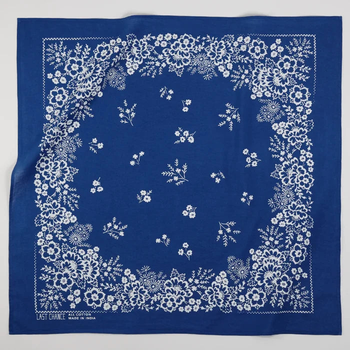 Last Chance Textiles - Cotton Bandana - La Lovely Vintage