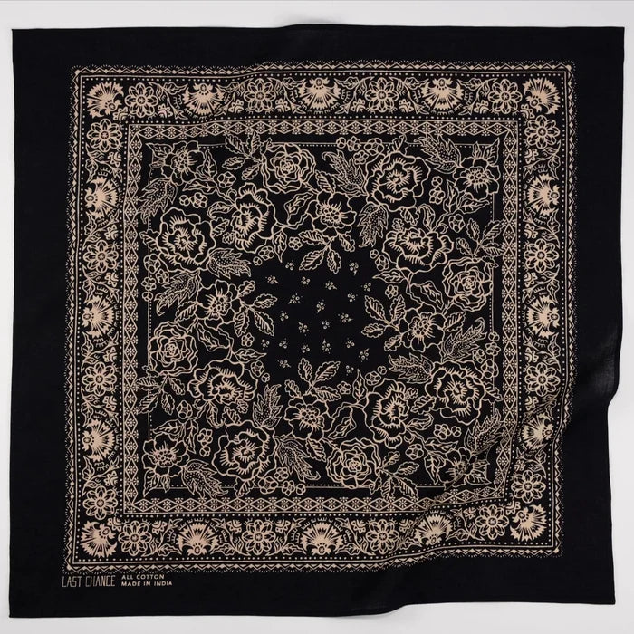 Last Chance Textiles - Cotton Bandana - La Lovely Vintage