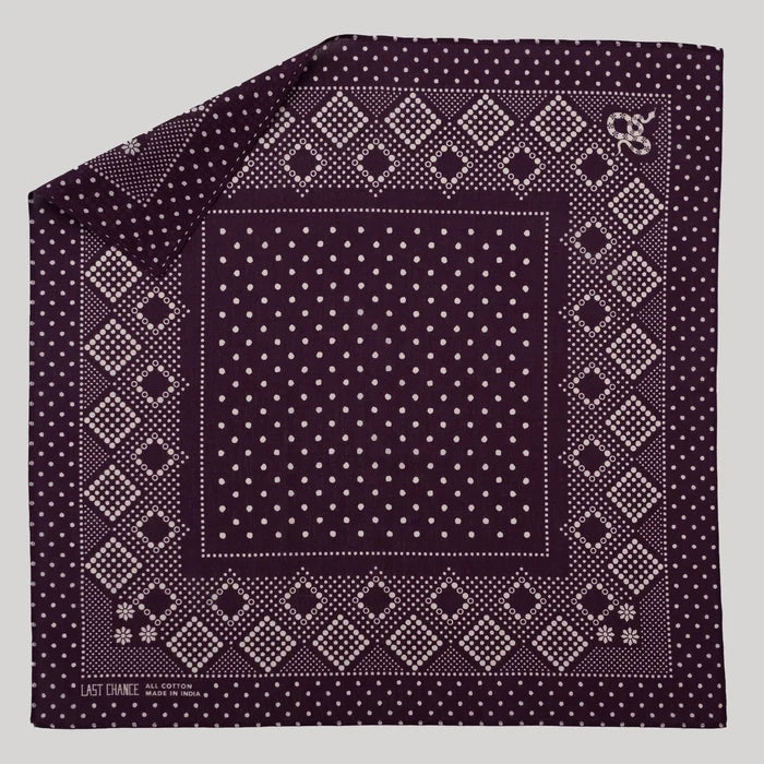 Last Chance Textiles - Cotton Bandana - La Lovely Vintage
