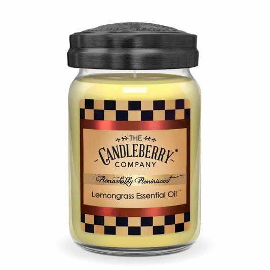 Lemongrass Essential Oil Large Jar Candle