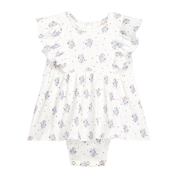 Lena Rompers Cream Flower Dunes