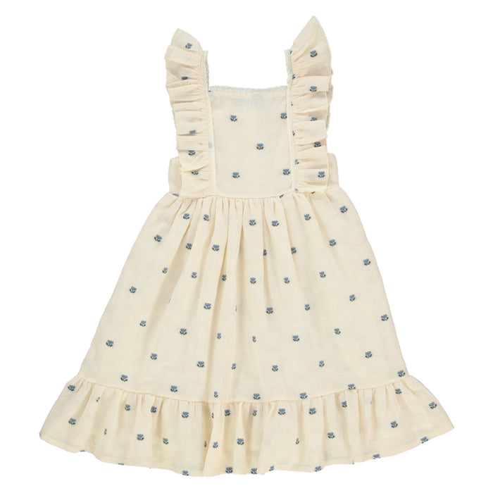 Bebe Organic Lisa Dress Tulip Jacquard